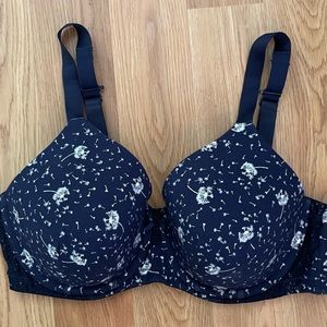 Ambrielle Full Coverage Cotton Bra 38DD